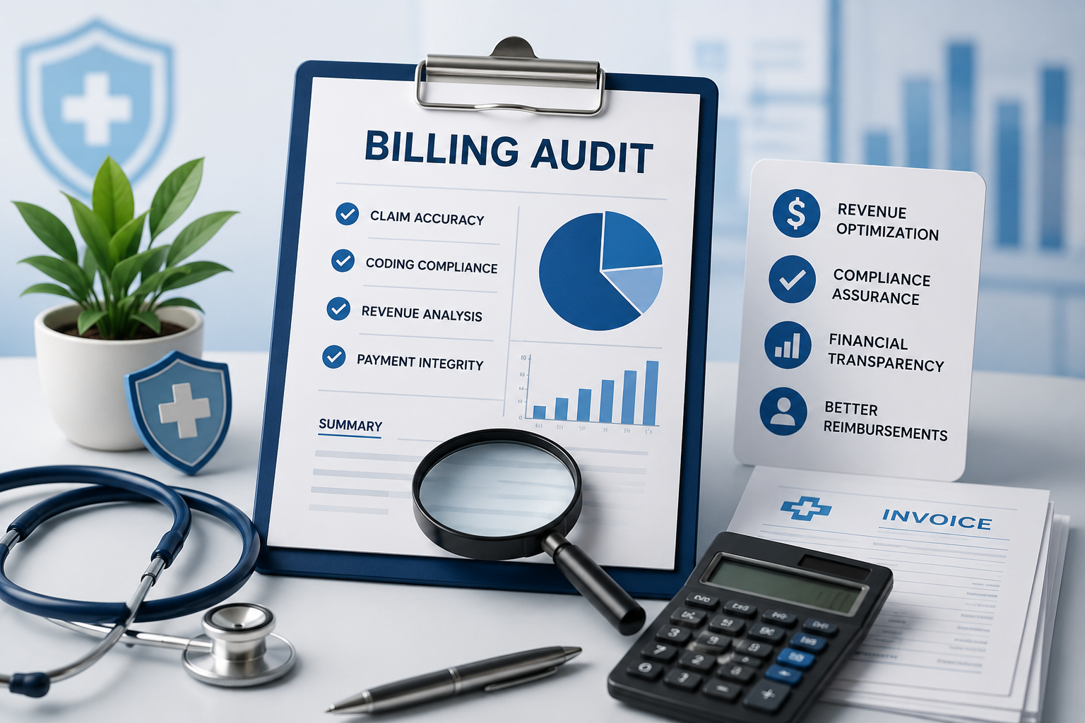 Free Billing Audit Illustration